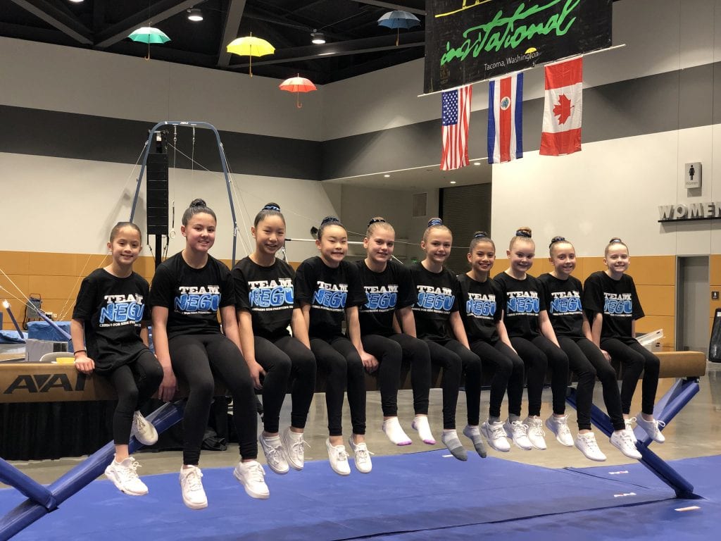 Emerald City Gymnastics Academy Competes for Kids Fighting Cancer at